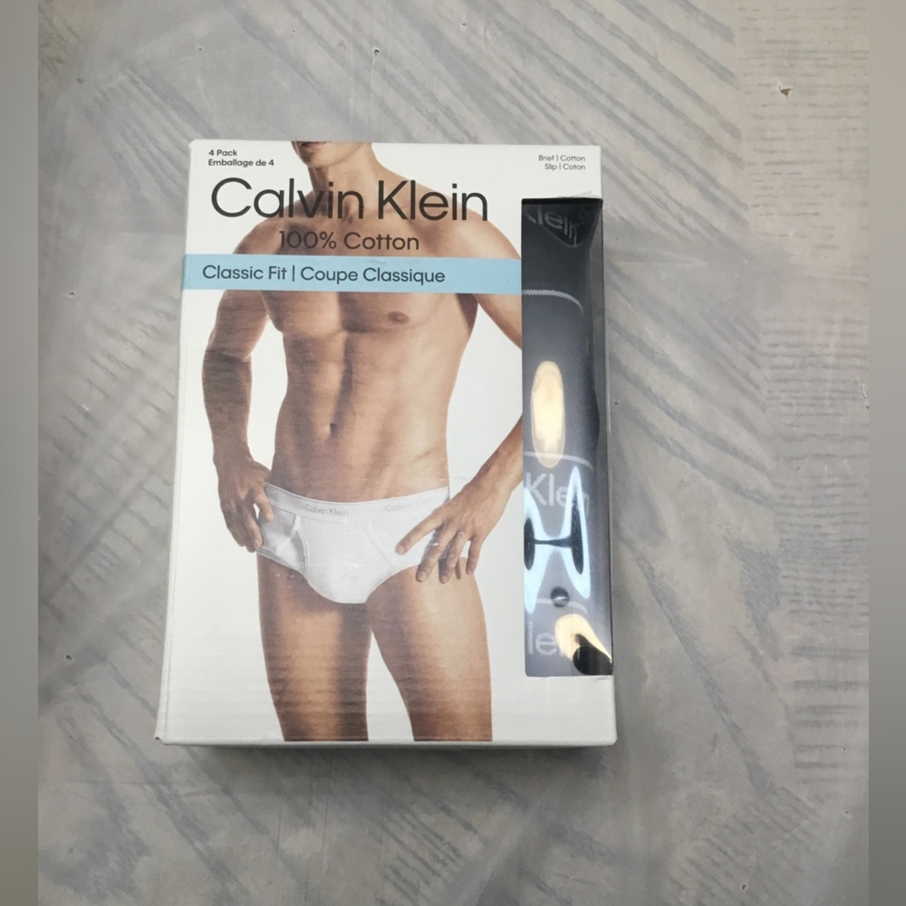 Calvin Klein Black Briefs Premium Comfort - Picture 5 of 7